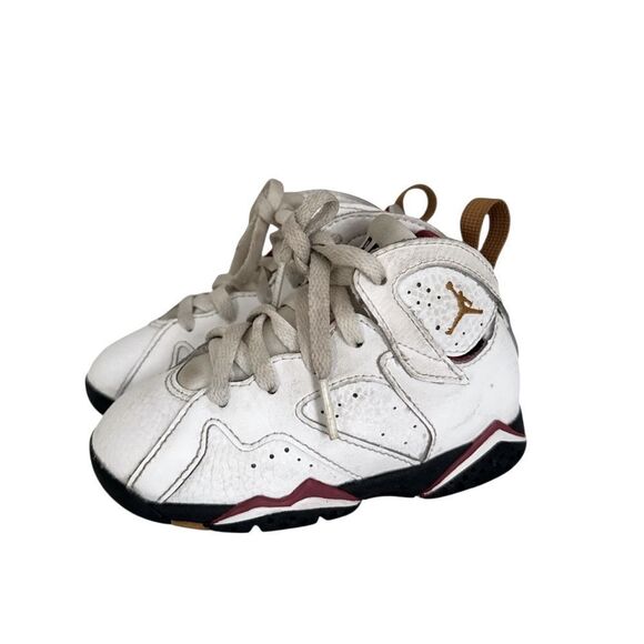 Nike Air Jordan 7 Retro EUC 
Cardinal TD Size 8C Toddler - Picture 1 of 5